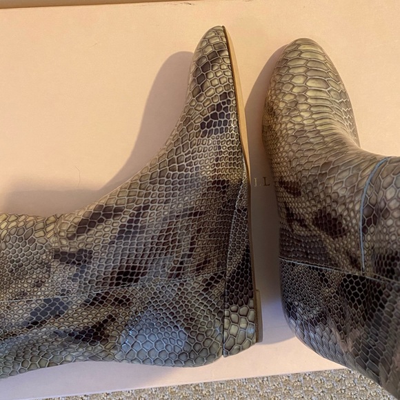 Loeffler Randall Snakeskin Boots - Picture 5 of 7